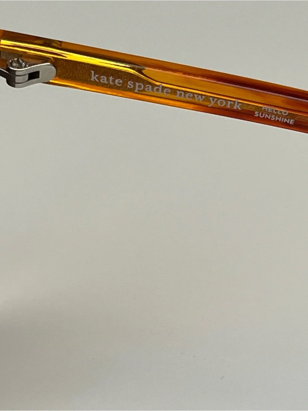 Kate Spade PAVIA/G/S 09QHA Orange Frame brown Lenses Sunglasses 55-19-140